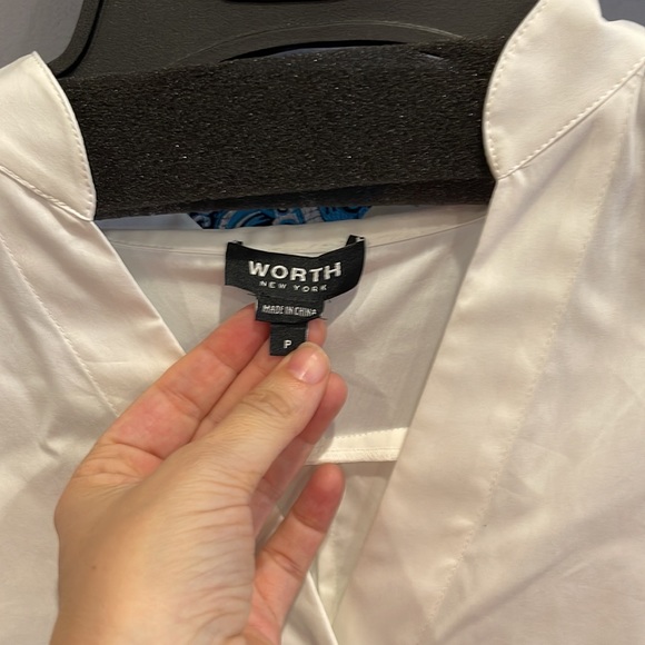 Crisp white top by Worth, Open to offers. - Picture 7 of 10